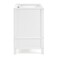 Alaterre Furniture Williamsburg 3pc Wooden Vanity Set - 30-in. L Vanity, 30-in. L Mirror, 25-in. W Wall Shelf, White AVAN3000WHBB - alternate 10